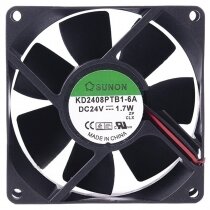 Sunon KD2408PTVB1-6A 12V 1.7W Axial Cooling Fan