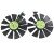 EVERFLOW T129215BU 12V 0.50AMP Axial Cooling Fan
