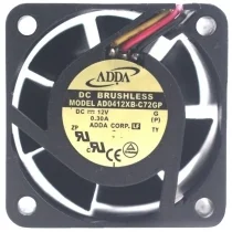 ADDA AD0412XB-C72GP 12V 0.30A 3 Wires Axial Cooling Fan