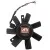 PowerLogic PLD05010S12HH 12V 0.25A 2 Wires Cooling Fan