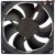 SANONDA KF0924HB-A25 24V 0.35A 2 Wires Axial Cooling Fan