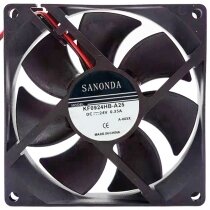 SANONDA KF0924HB-A25 24V 0.35A 2 Wires Axial Cooling Fan