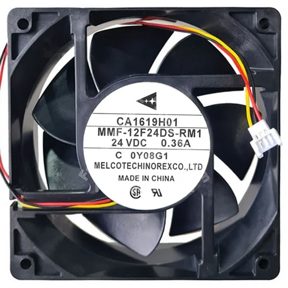 Mitsubishi MMF-12F24DS-RM1 CA1619H01 24V 0.36A Cooling Fan