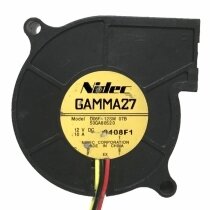 Nidec D06F-12SM 07B 12V 0.10A 2 / 3 Wires Blower Cooling Fan