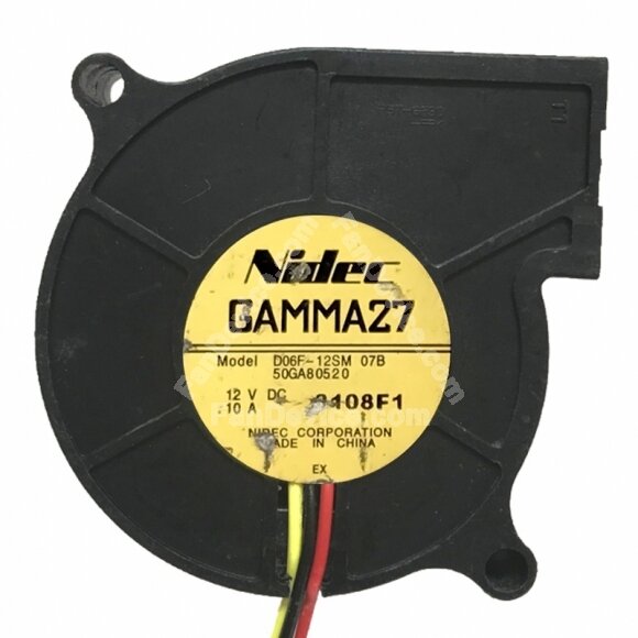 Nidec D06F-12SM 07B 12V 0.10A 2 / 3 Wires Blower Cooling Fan