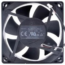 Delta AUB0712H-C 12V 0.29A DC Brushless 3 Wires Axial Cooling Fan