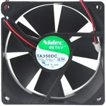Nidec M33423-16 DC 24V 0.16Amp 2 Wires Axial Cooling Fan