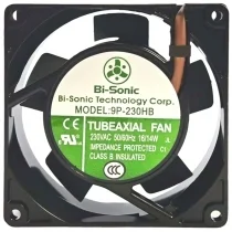 Bi-Sonic 9P-230HB 230V 16/14W Impedance Protected Cooling Fan