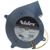 Nidec D10F-12B4S1 14A(K) DC 12V 0.58A 3 Wires Blower Cooling Fan