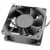 Magic MGT7012ZR-W25 DC 12V 0.43A 4 Wires Axial Cooling Fan