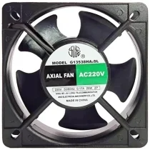 JIULONG G13538HA2SL AC 220V 0.17A 25W 2 Wires Axial Cooling Fan
