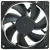 ADDA AG09212UB257110 12V 0.50A DC Brushless 2 Wires Axial Cooling Fan