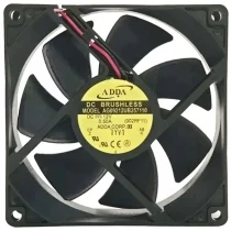 ADDA AG09212UB257110 12V 0.50A DC Brushless 2 Wires Axial Cooling Fan