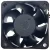 YM DZ08038B24UR-5 DC 24V 0.80A 3 Wires Axial Cooling Fan