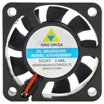 XING XIN DA XXD401024VH 24V 0.08A DC Brushless 2 Wires Cooling Fan