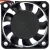 XING XIN DA XXD401024VH 24V 0.08A DC Brushless 2 Wires Cooling Fan