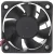 ADDA AD5024UX-C71 24V 0.20A DC Brushless 2 Wires Axial Cooling Fan