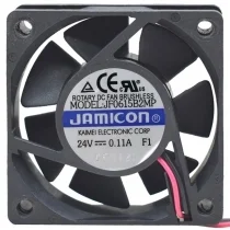 JAMICON JF0615B2MP 24V 0.11A DC Brushless 2 Wires Axial Cooling Fan