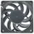 SuperRed CHA7012EB-A DC 12V 0.50A 3 Wires Axial Cooling Fan