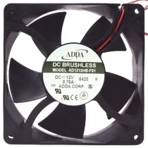 ADDA AD1312HB-F51 12V 0.76A DC Brushless 2 Wires Axial Cooling Fan
