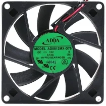 ADDA AD0812MX-D70 12V 0.12A 2 Wires HYPRO Bearing Cooling Fan