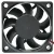 Protechnic MGA6012YR-O15 DC 12V 0.37A 2 Wires Axial Cooling Fan