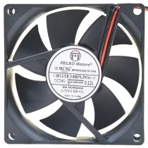 PELKO Motors C8025X24BPLPOc-7 24V 0.12A DC Brushless 2 Wires Cooling Fan