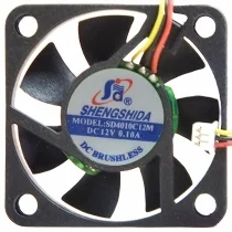 SD SD4010C12M 12V 0.10A 3 Wires DC Brushless Axial Cooling Fan
