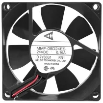 Mitsubishi MMF-08D24ES RN1 DC 24V 0.16A 2 Wires Axial Cooling Fan