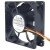 Sanyo Denki 109R0824G4D01 DC 24V 0.2A 2 Wires / 3 Wires Axial Cooling Fan