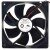 T&T 1225M24B-WF1 DC 24V 0.30A 2 Wires Axial Cooling Fan