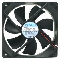 NMB 4710NL-04W-B20 DC 12V 0.20A 2 Wires Brushless Axial Cooling Fan