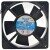 Maxair 12025B2H 220-240V 0.09A 19W Ball Bearing Impedance Protected Cooling Fan