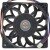 GT1224MB-25 DC 24V 0.90A 2 Wires / 3 Wires Brushless Axial Cooling Fan