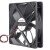 SANONDA KF12025H12B DC 12V 0.72A 2 Wires Brushless Axial Cooling Fan