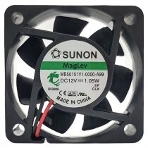 Sunon Maglev MB50151V1-0000-A99 DC 12V 1.05W 2 Wires Axial Cooling Fan