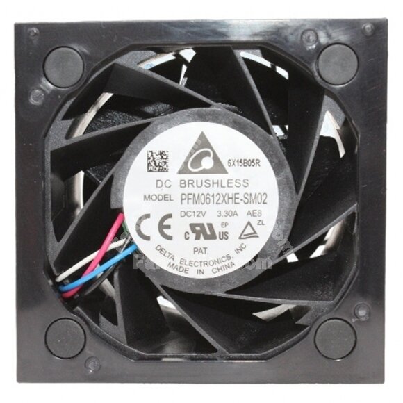 Delta PFM0612XHE-SM02 DC 12V 3.30A 4 Wires Brushless Axial Cooling Fan