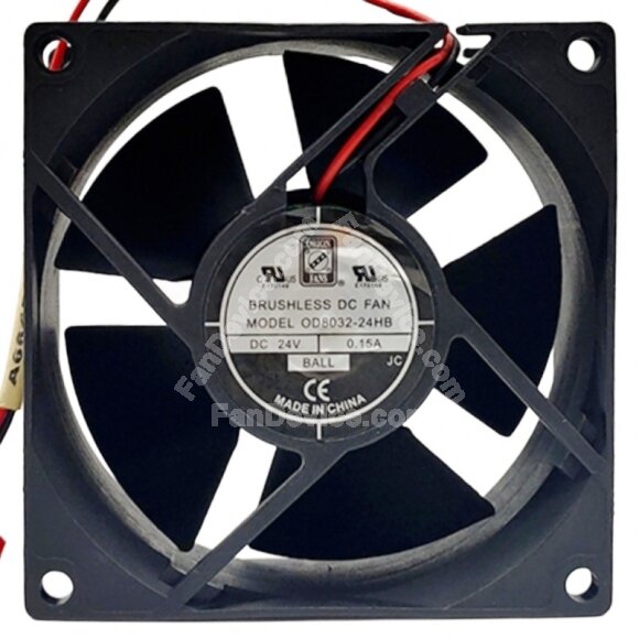 ORION FANS OD8032-24HB DC 24V 0.15A Ball Bearing Axial Cooling Fan