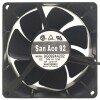Sanyo Denki 9G0924A202 DC 24V 0.3A 2 Wires 9232 Axial Cooling Fan
