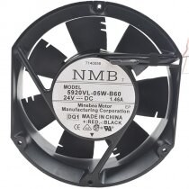 NMB 5920VL-05W-B60 DC 24V 1.46A 2 Wires Axial Cooling Fan