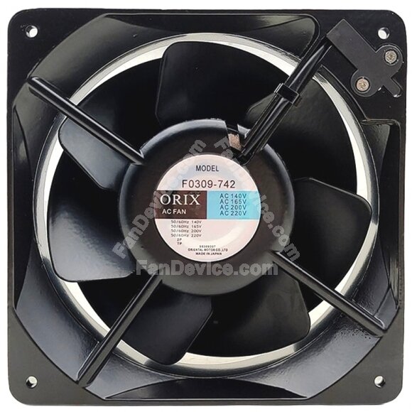 ORIX F0309-742 AC 140V-220V 2 Wires 16055 Axial Cooling Fan