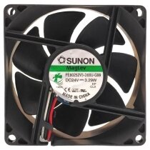 Sunon Maglev PE80252V3-D00U-G99 DC 24V 3.29W 3 Wires Axial Cooling Fan
