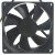 Foxconn PV902512PSPF 0D 12V 0.40A 4 Wires DC Brushless Axial Cooling Fan