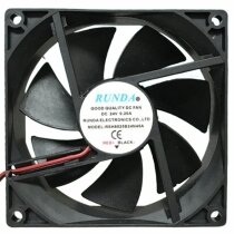 RUNDA RSH802524N45A DC 24V 0.20A 2 Wires Axial Cooling Fan
