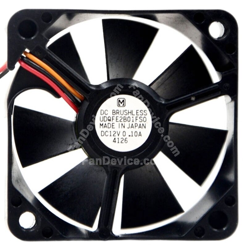 UDQFE2B01FS0 DC 12V 0.10A 45x45x15mm 3000RPM Ventola Di