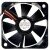 Panasonic UDQFE2B01FS0 12V 0.10A 3 Wires DC Brushless Axial Cooling Fan