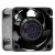 Nidec UltraFlo W40S12BS16A5-51 DC 12V 0.24A 2 Wires Axial Cooling Fan