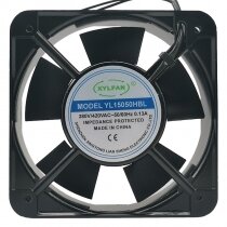XYLFAN YL15050HBL AC 380V / 420V 0.13A Impedance Protected Axial Fan