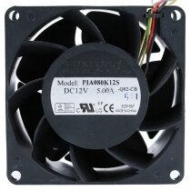 Foxconn PIA080K12S 12V 5.00A DC Brushless Axial Cooling Fan