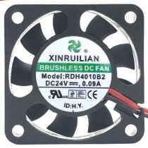 XINRUILIAN RDH4010B2 DC 24V 0.09A DC Brushless 4010 Axial Cooling Fan